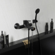 Смеситель для ванны MIXLINE ML23-01 Round Black ЧЁРНЫЙ