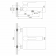 Смеситель для ванны MIXLINE ML23-01 Round Black ЧЁРНЫЙ