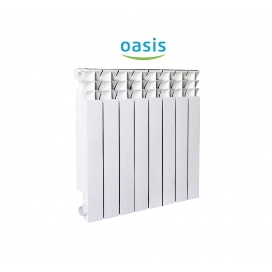 Радиатор алюминиевый OASIS 500/80  8 секций