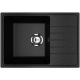 Мойка для кухни MIXLINE Ультра ML-GMU06 600х420 мм, чёрный