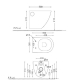 Унитаз подвесной JAQUAR CNS-WHT-963SPP безободковый, сиденьем микролифт 