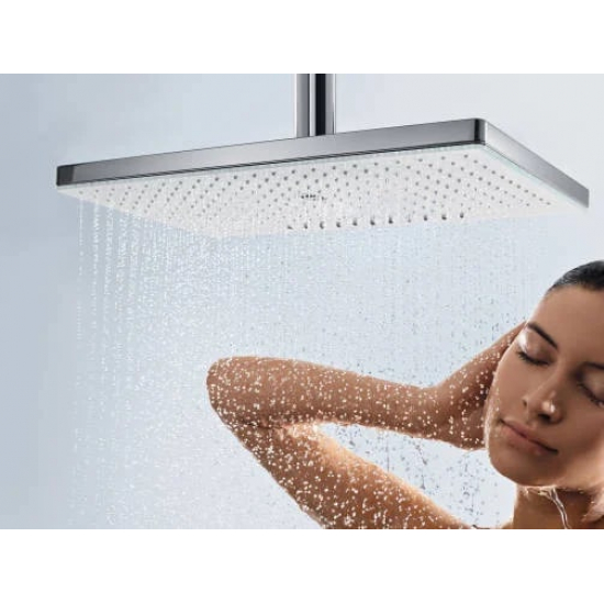 Верхний душ HANSGROHE Rainmaker Select 460 24004400 белый - хром