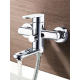 Смеситель для ванны GLAUF NOB3-A128 хром