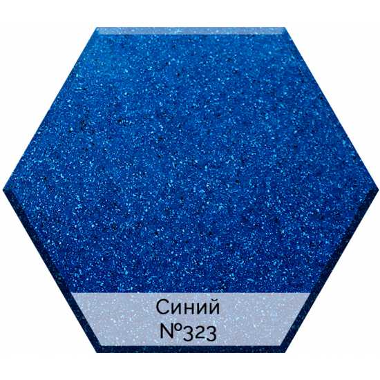 Мойка для кухни керамогранит AQUAGRANITEX M-14 синяя