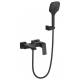 Смеситель для ванны GAPPO G50 G3250 чёрный