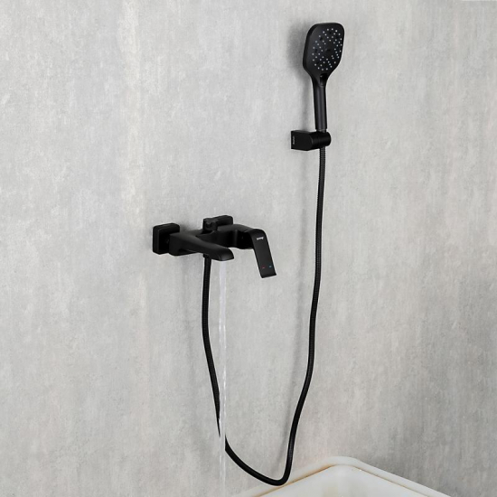 Смеситель для ванны GAPPO G50 G3250 чёрный