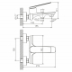 Смеситель для ванны MIXLINE ML25-01 Real