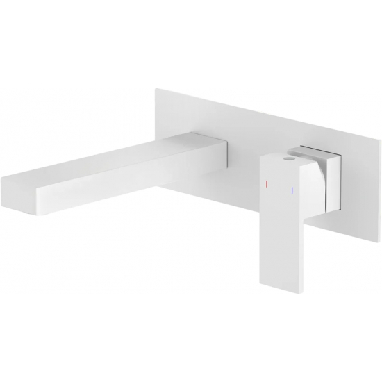 Смеситель для раковины TIMO Selene 2071/16SM С ВНУТРЕННЕЙ ЧАСТЬЮ матовый белый