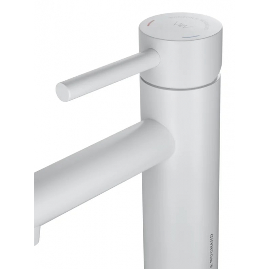 Смеситель для раковины WONZON & WOGHAND WW-H9089-MW белый матовый