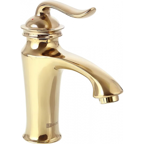Смеситель для раковины LEMARK Brava LM4706G золото Смеситель для раковины LEMARK Brava LM4706G золото