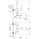 Смеситель для ванны LEMARK Villa LM4812B бронза