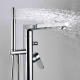 Смеситель для ванны напольный WASSERKRAFT Dinkel 5821 хром