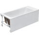 Акриловая ванна ROCA Easy 170x70 см, с каркасом
