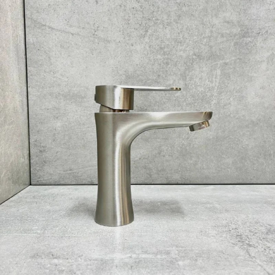 Смеситель для раковины HAIBA HB802 HB10802 из нержавеющей стали, сатин