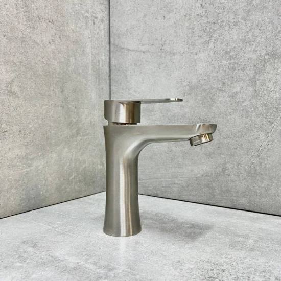 Смеситель для раковины HAIBA HB802 HB10802 из нержавеющей стали, сатин