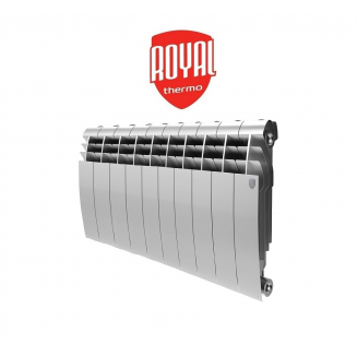 Радиатор биметаллический ROYAL THERMO BiLiner Silver Satin 350/83 10 секций