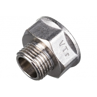 Переходник резьбовой VALTEC 3/4" х 1/2" латунный 20-15 мм VTr.592.N.0504