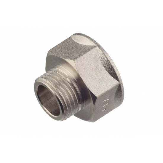 Переходник резьбовой VALTEC 3/4" х 1/2" латунный 20-15 мм VTr.592.N.0504