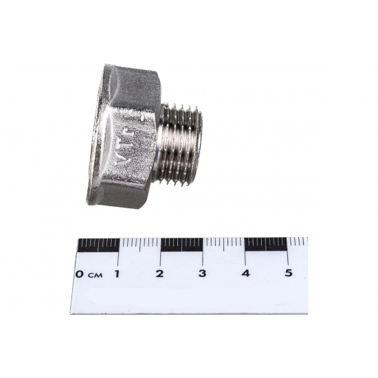 Переходник резьбовой VALTEC 3/4" х 1/2" латунный 20-15 мм VTr.592.N.0504