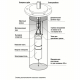 Погружной насос BELAMOS 2.5TF-45 диаметр 65мм, кабель 20м