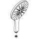 Лейка для душа GROHE Rainshower SmartActive 26590000 хром