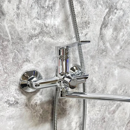 Смеситель для ванны HAIBA HB22559 хром