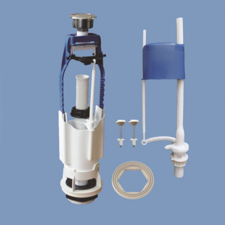 Сливной механизм УКЛАД D40 А115.55.14.3 нижняя подводка 1/2", Старт-Стоп