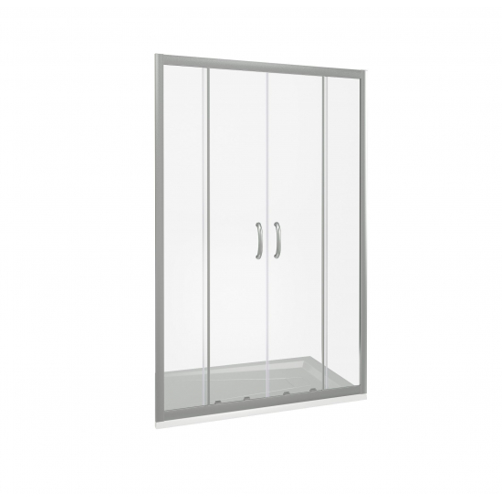 Душевая дверь в нишу BAS Good door Infinity WTW-TD-150-C-CH 150x185 стекло прозрачное, профиль хром