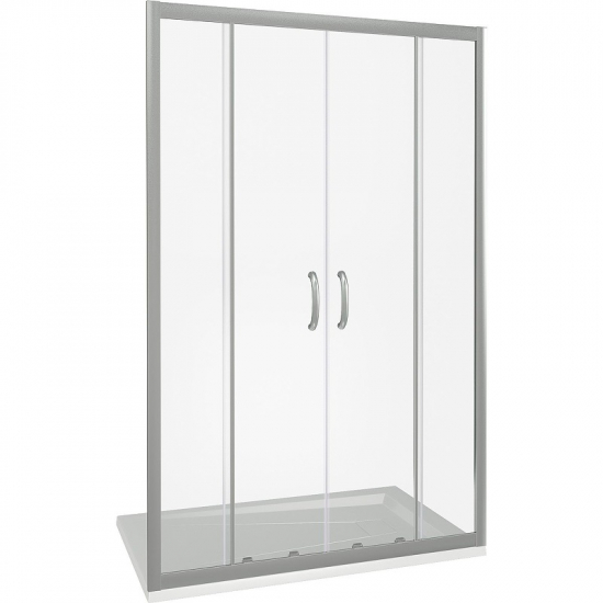 Душевая дверь в нишу BAS Good door Infinity WTW-TD-170-C-CH 170x185 стекло прозрачное, профиль хром