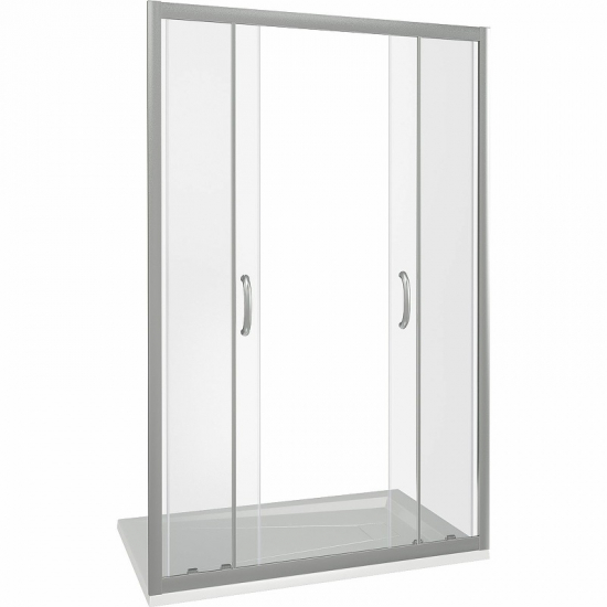 Душевая дверь в нишу BAS Good door Infinity WTW-TD-170-C-CH 170x185 стекло прозрачное, профиль хром