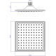 Верхний душ LEMARK LM8035C