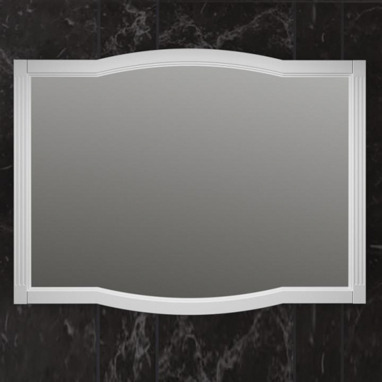 Зеркало OPADIRIS Лаура 120 белое матовое