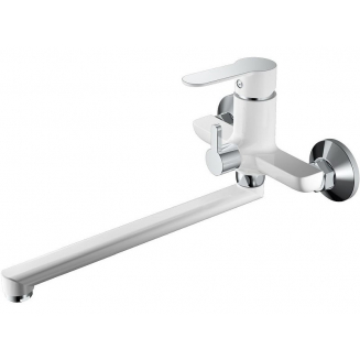 Смеситель для ванны HAIBA HB557-8 HB22557-8 белый/хром