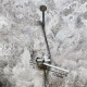Смеситель для ванны HAIBA HB557-8 HB22557-8 белый/хром