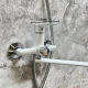 Смеситель для ванны HAIBA HB557-8 HB22557-8 белый/хром