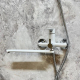 Смеситель для ванны HAIBA HB557-8 HB22557-8 белый/хром