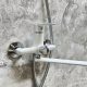 Смеситель для ванны HAIBA HB557-8 HB22557-8 белый/хром