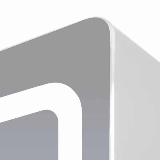 Зеркало-шкаф MIXLINE Симпл 50x70 белый универсальный, с подстветкой