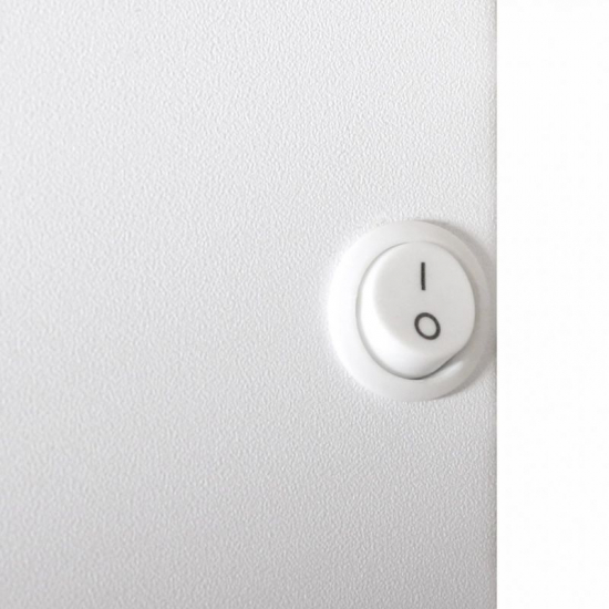 Зеркало-шкаф MIXLINE Симпл 50x70 белый универсальный, с подстветкой