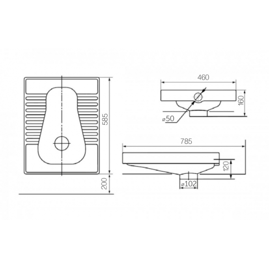 Чаша Генуя ROSA керамическая