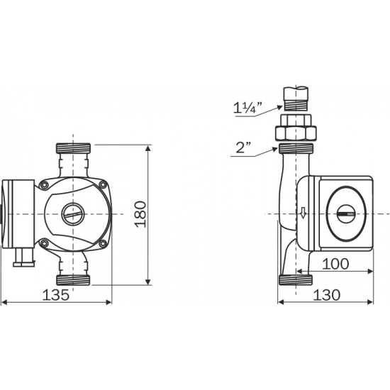 Циркуляционный насос AQUARIO Prime B1-328-180