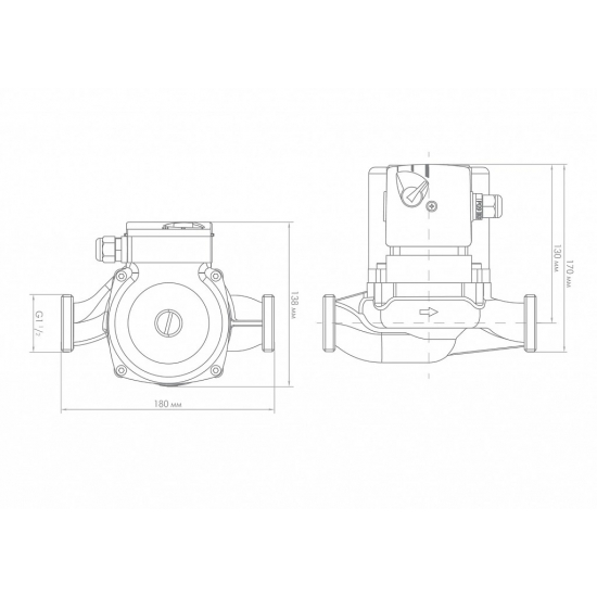Циркуляционный насос ДЖИЛЕКС Циркуль 25/80 PREMIUM