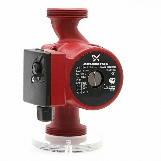 Циркуляционный насос GRUNDFOS UPS 32-40 с гайками