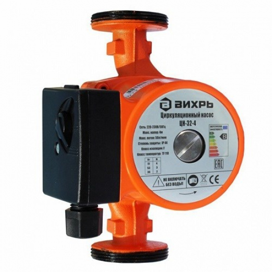 Циркуляционный насос ВИХРЬ Проф ЦН-32-4 с гайками