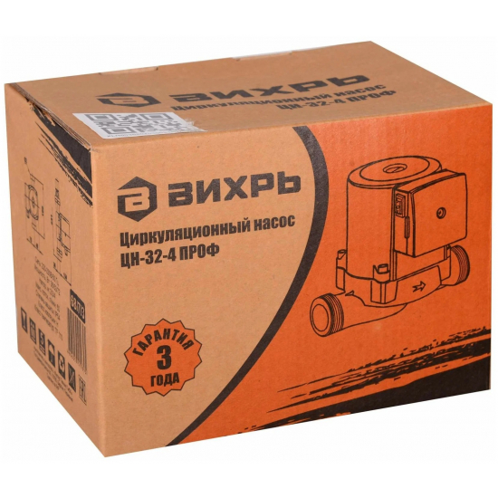 Циркуляционный насос ВИХРЬ Проф ЦН-32-4 с гайками