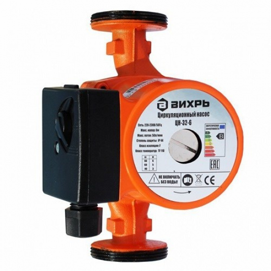 Циркуляционный насос ВИХРЬ Проф ЦН-32-6с гайками