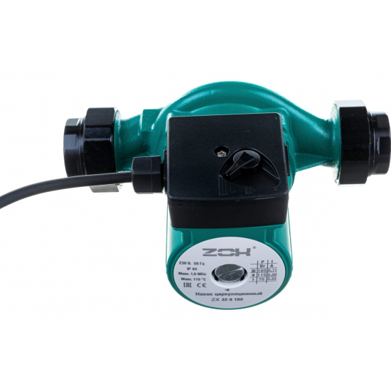 Циркуляционный насос ZOX ZX 32-8 180 с гайками