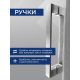 Душевая дверь в нишу SANTREK AQUA Evo-DF-1700-С-Chrome 170x195 стекло прозрачное, профиль хром