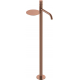 Напольный смеситель для раковины BOHEME Stick 120-CB медь брашированная diamond