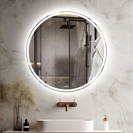 Зеркало круглое MIXLINE Анита D500 с LED подсветкой